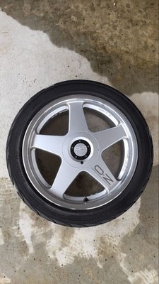 JDM OZ Futura Monorock 17x7J with tires multi 4-Wheel Set (No Tires) - Image 6