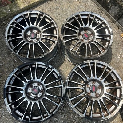 JDM Subaru WRX STI 18x8.5J PCD:114.3 4-Wheel Set (No Tires)