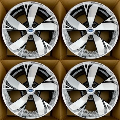 JDM Subaru Forester SK Advance Genuine 18-inch 4-Wheel Set7J-18 PCD114 (No Tires) - Image 3