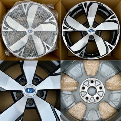 JDM Subaru Forester SK Advance Genuine 18-inch 4-Wheel Set7J-18 PCD114 (No Tires) - Image 10