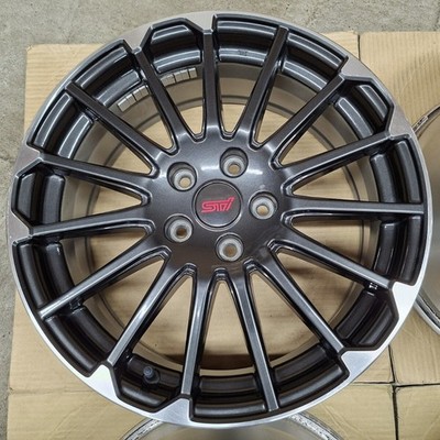 JDM Excellent Condition Subaru Levorg STI Sports Genuine Wheels 4-Wheel Set (No Tires) - Image 4