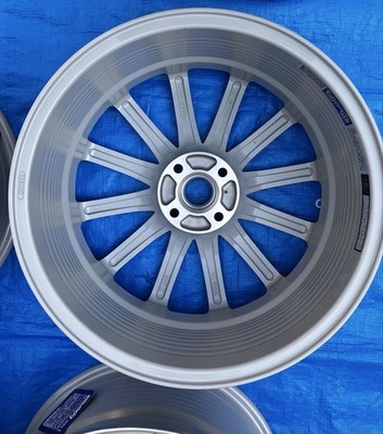 JDM RAYS 57CR GO7CR 17x7J Inset 43 PCD100 4-piece set silver aluminum w (No Tires) - Image 3