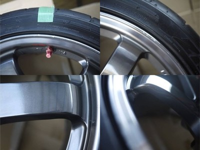 JDM Out of Print/Book RAYS VOLK RACING TE37SL 18x9.5J +22 PCD114.3 5H 2 (No Tires) - Image 3