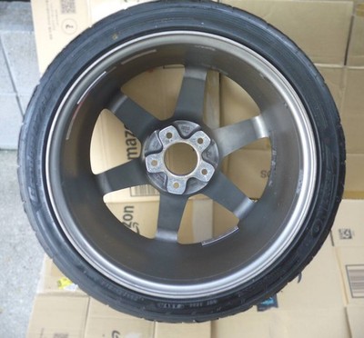 JDM Out of Print/Book RAYS VOLK RACING TE37SL 18x9.5J +22 PCD114.3 5H 2 (No Tires) - Image 5