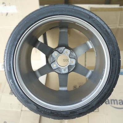 JDM Out of Print/Book RAYS VOLK RACING TE37SL 18x9.5J +22 PCD114.3 5H 2 (No Tires) - Image 8