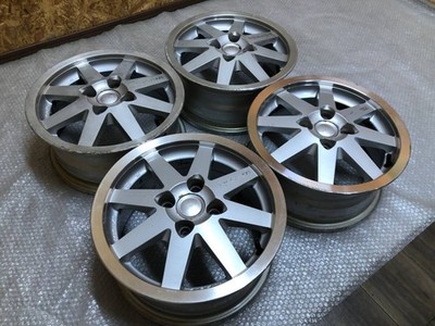 JDM Out of Print MAZDA SPEED J66F 14x6J +45 Aluminum Wheel PCD100 RAYS (No Tires) - Image 2