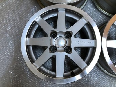 JDM Out of Print MAZDA SPEED J66F 14x6J +45 Aluminum Wheel PCD100 RAYS (No Tires) - Image 5