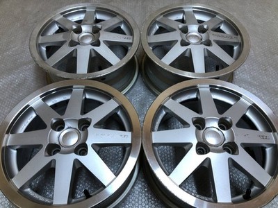 JDM Out of Print MAZDA SPEED J66F 14x6J +45 Aluminum Wheel PCD100 RAYS (No Tires) - Image 7