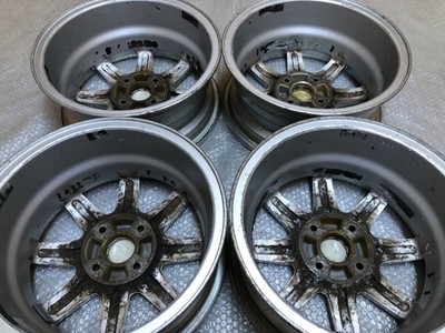 JDM Out of Print MAZDA SPEED J66F 14x6J +45 Aluminum Wheel PCD100 RAYS (No Tires) - Image 9