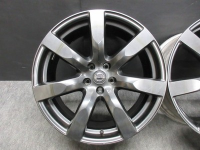 JDM Rare Nissan R35 GTR Genuine Early Model RAYS 20 Forged Wheels R34 (No Tires) - Image 3