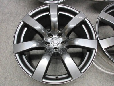 JDM Rare Nissan R35 GTR Genuine Early Model RAYS 20 Forged Wheels R34 (No Tires) - Image 4