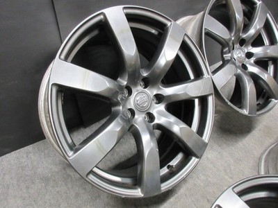 JDM Rare Nissan R35 GTR Genuine Early Model RAYS 20 Forged Wheels R34 (No Tires) - Image 7