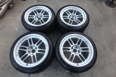 JDM Super GT-R GTR Tuner Size Enkei RP-F1 10.5J +15 18 4-Wheel Set Same Siz (No Tires)
