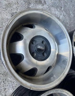 JDM Rare ATS E-type wheels 8J x R15 PCD100 deep rim. (No Tires) - Image 2