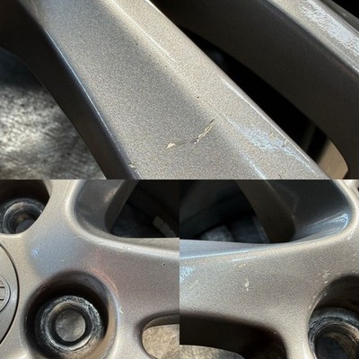 JDM Rare Subaru Impreza Genuine 16x6.5j+48 5-hole PCD100 4-Wheel Set XV CH s (No Tires) - Image 8