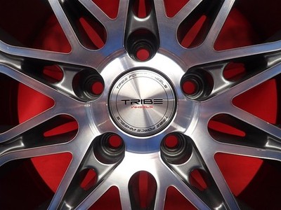 JDM Used TRIBE FORCE M10 aluminum wheels 4-hole 8.5/10J 20 PCD 114.3 5 (No Tires) - Image 8