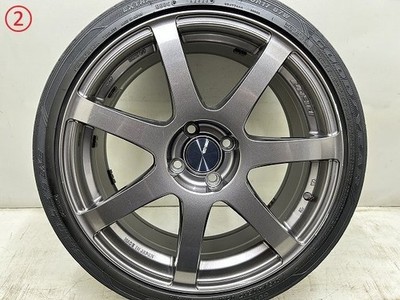 JDM ENKEI PF07 17PCD100 4H 7.5J +42 BMW MINI Cooper Clubman R55 LCI 2 (No Tires) - Image 4