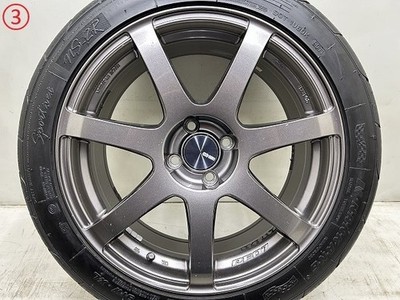 JDM ENKEI PF07 17PCD100 4H 7.5J +42 BMW MINI Cooper Clubman R55 LCI 2 (No Tires) - Image 6