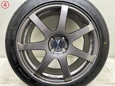 JDM ENKEI PF07 17PCD100 4H 7.5J +42 BMW MINI Cooper Clubman R55 LCI 2 (No Tires) - Image 8