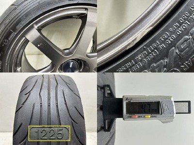 JDM ENKEI PF07 17PCD100 4H 7.5J +42 BMW MINI Cooper Clubman R55 LCI 2 (No Tires) - Image 9