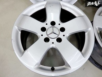 JDM Rare Item: Mercedes-Benz Genuine W211 E-Class 16x7.5J +42 5H 5-hole (No Tires) - Image 3
