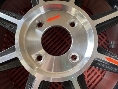 JDM HAYASHI STREET Z311 ♪ 156JJ 114.3 4H +20 Hub 73 ♪ Wheel only 2-Wheel Set (No Tires) - Image 2