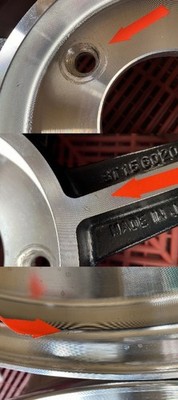JDM HAYASHI STREET Z311 ♪ 156JJ 114.3 4H +20 Hub 73 ♪ Wheel only 2-Wheel Set (No Tires) - Image 10