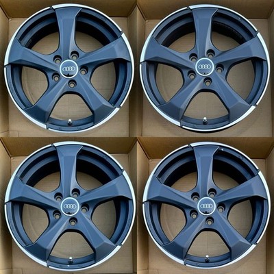 JDM OZ Racing MSW 47 17-inch 4-Wheel Set for Audi A4 A6 A8 TT Coupe/TT (No Tires)
