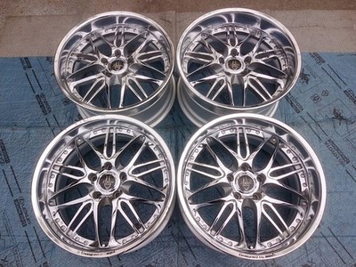JDM Rare discontinued Weds Kranze Borphes 18x9J/9.5J OFF+34/+28 5H PCD1 (No Tires)