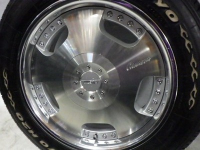 JDM Deep Rim Used Used Summer Tire Wheel 17-inch 4-Wheel Set / ZAUBER / (No Tires) - Image 2