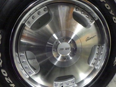 JDM Deep Rim Used Used Summer Tire Wheel 17-inch 4-Wheel Set / ZAUBER / (No Tires) - Image 5