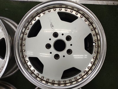 JDM Used STARFORM silver aluminum wheels 1616 x 7J/8J +36 114.3-5H for (No Tires) - Image 2