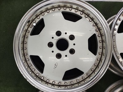 JDM Used STARFORM silver aluminum wheels 1616 x 7J/8J +36 114.3-5H for (No Tires) - Image 3