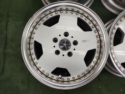 JDM Used STARFORM silver aluminum wheels 1616 x 7J/8J +36 114.3-5H for (No Tires) - Image 5