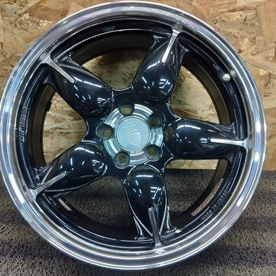 JDM BS2195 Rare Used Aluminum Wheel ENKEI all five oars Five 17x7.5J 5H (No Tires) - Image 3