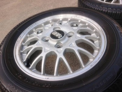 JDM Lightweight forging SUBARU Vivio genuine optional BBS 134.00B OFF+ (No Tires) - Image 3