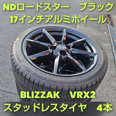 JDM MAZDA Mazda ND series Roadster Genuine 172019 BLIZZAK VRX2 Gloss B (No Tires)
