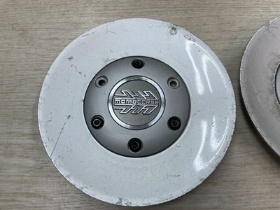 JDM Rare MOMO CORSE center cap set of 4 br MOMO (No Tires) - Image 2