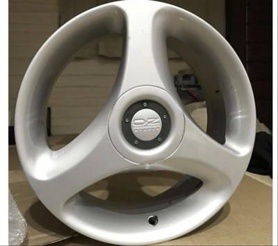JDM OZ Racing 3-Wheel Set Spoke Aluminum Wheel 1 Piece Silver PCD 114 7J br (No Tires)