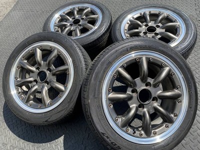 JDM Watanabe RS-8 PCD100 6J Fits: Every HiZ Carry Acty Wagon R Lapin S (No Tires) - Image 9