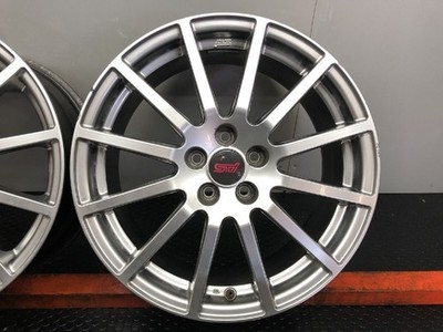 JDM SUBARU STI Genuine Optional Wheels ENKEI 174-Wheel Set 7.5J 5HPCD100 +55 (No Tires) - Image 3