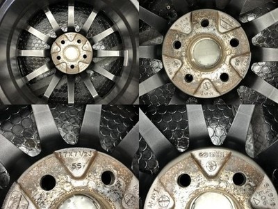 JDM SUBARU STI Genuine Optional Wheels ENKEI 174-Wheel Set 7.5J 5HPCD100 +55 (No Tires) - Image 10