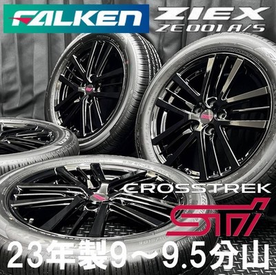 JDM 2023 model 9-9.5 tread depth GU Black Streck genuine option STI wh (No Tires)