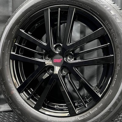 JDM 2023 model 9-9.5 tread depth GU Black Streck genuine option STI wh (No Tires) - Image 10
