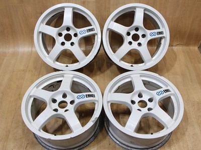 JDM B448 Rare ultra-rare Mitsubishi ENKEI WRC TARMAC EVO RALLY Enkei T (No Tires)