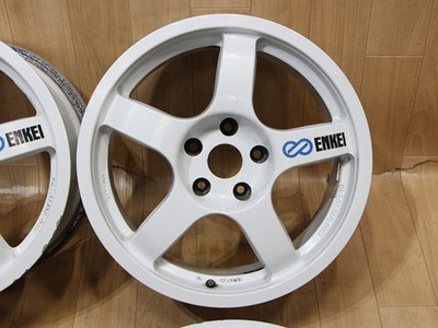 JDM B448 Rare ultra-rare Mitsubishi ENKEI WRC TARMAC EVO RALLY Enkei T (No Tires) - Image 3