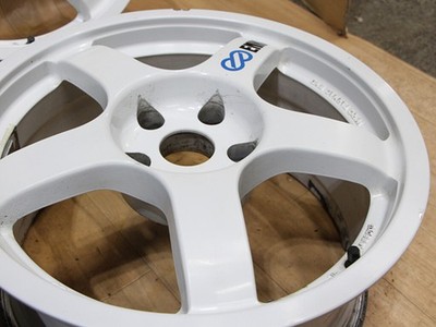 JDM B448 Rare ultra-rare Mitsubishi ENKEI WRC TARMAC EVO RALLY Enkei T (No Tires) - Image 8