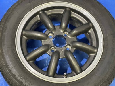 JDM Rare WATANABE RS8 RS-8 1415x6J 6.5+35 100/4 185/60R14 205/50R15 wh (No Tires) - Image 3