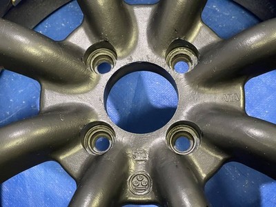 JDM Rare WATANABE RS8 RS-8 1415x6J 6.5+35 100/4 185/60R14 205/50R15 wh (No Tires) - Image 6