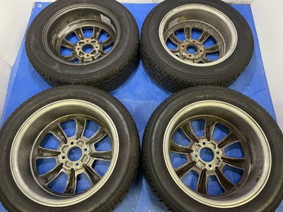 JDM Rare WATANABE RS8 RS-8 1415x6J 6.5+35 100/4 185/60R14 205/50R15 wh (No Tires) - Image 9
